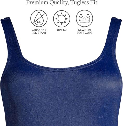 Lands' End Swimsuits Lands' End Women's Plus Size Mastectomy Chlorine