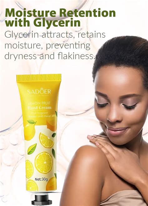 SADOER Lemon Refreshing Hand Cream 30g - Sophie's Online Shopping