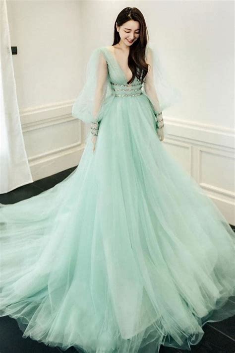 Mint Green Prom Dresses