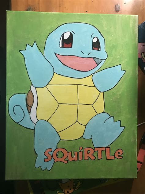 pokemon painting  wall  gladys burgess blog