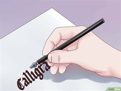 Как писать готической каллиграфией
