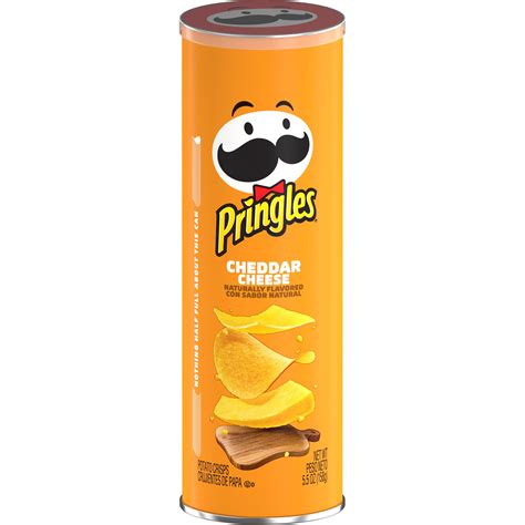 Pringles, Potato Crisps Chips, Cheddar Cheese, 5.5 Oz - Walmart.com ...