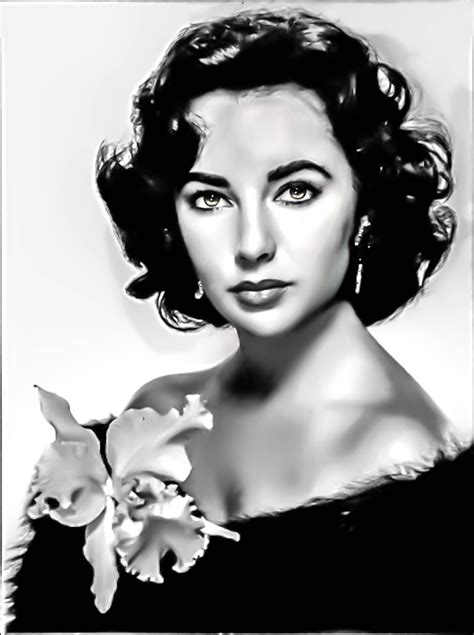 Cabelo Preto Elizabeth Taylor Elizabeth Taylor Diz Que Foi Chamada De