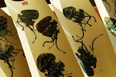 Купити картину «Медузи II» з дикими звірями, олійними фарбами на папері ...