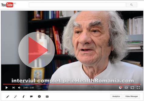Ce-i sfătuiește Leon Dănăilă pe tineri și pe medici