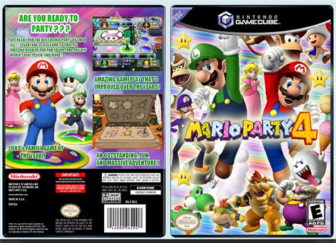 Viewing full size Mario Party 4 box cover