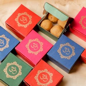 Colorful Indian Sweet Box, Indian Wedding Return Gift Boxes, Mithai Box ...