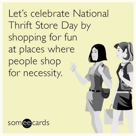 Let’s celebrate National Thrift Store Day by shopping for fun at places ...