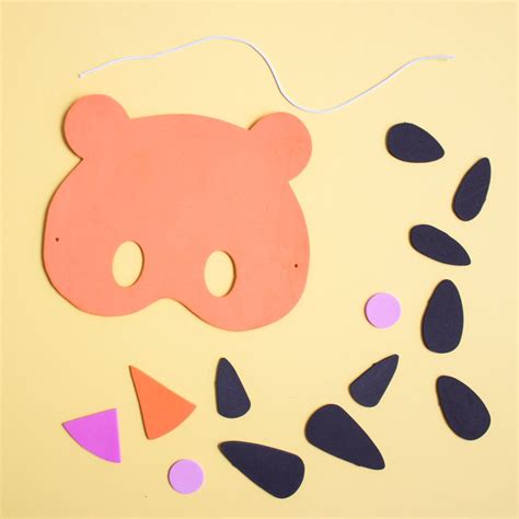 make zoo animal masks easily with this craft kit | Crafts, Animal masks ...