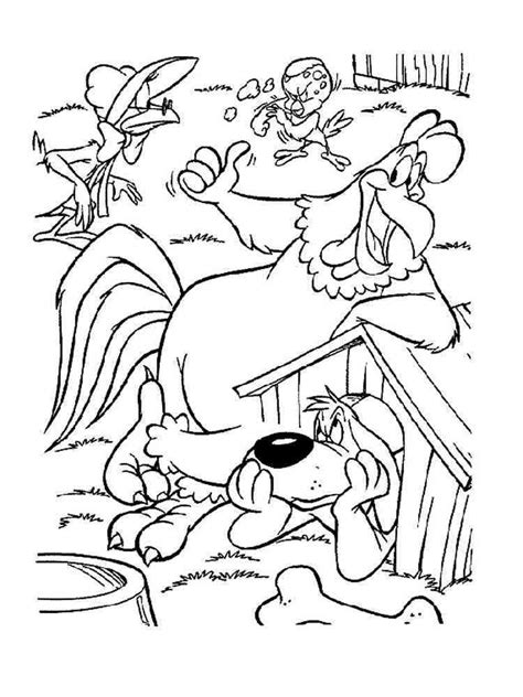 Foghorn Leghorn coloring pages