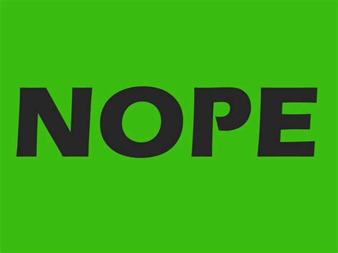 Cosa vuol dire nope: la spiegazione - iltuocruciverba.com