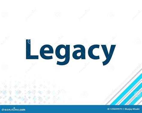 legacy modern flat design blue abstract background stock illustration