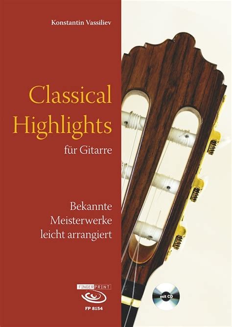 Konstantin Vassiliev - Classical Highlights (Buch & CD) - Acoustic Music