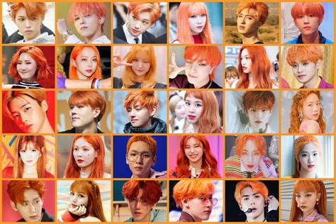 Find the Orange Haired KPOP Idol Quiz - By btsjkwork