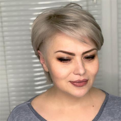Самые модные короткие стрижки для полных женщин