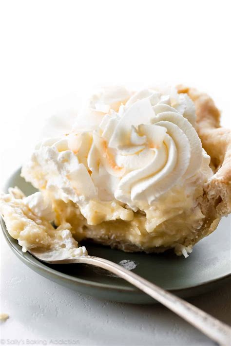 Coconut Cream Pie Coconut Cream Pie (Yield: 1 Pie)