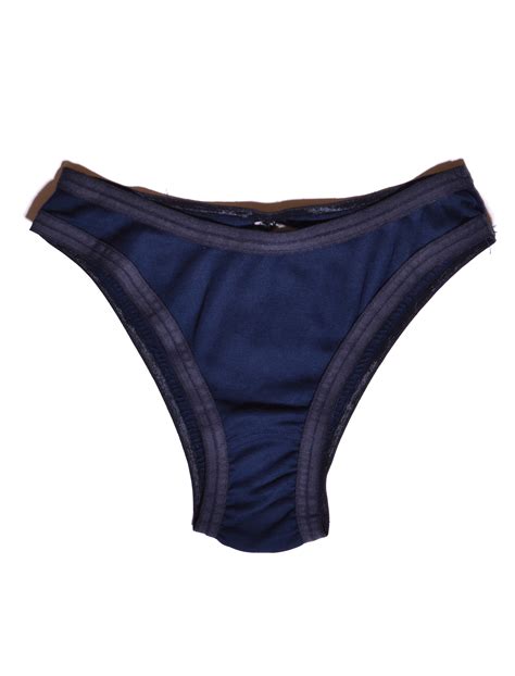 Organic Cotton Bikini Panty • Navy – Judi Rosen