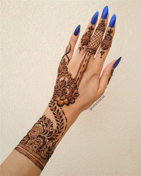 Arabic Henna Designs For Eid