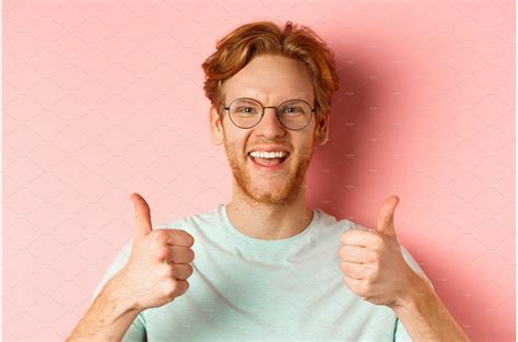 Face of satisfied male customer | People Images ~ Creative Market