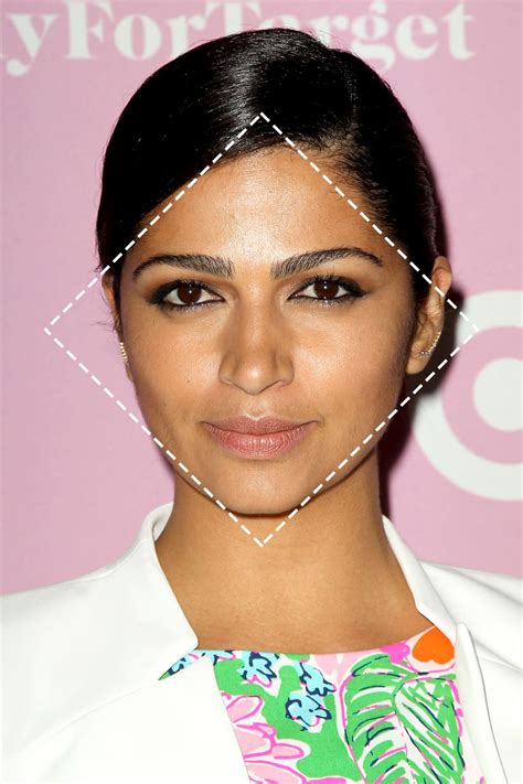 Makeup For Diamond Shape Face - Festival Makeup Inspiration