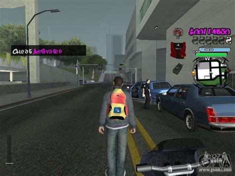 HUD for GTA San Andreas