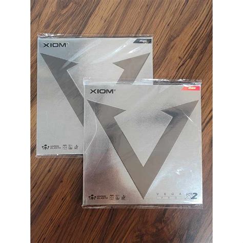 Table Tennis Rubber XIOM Vega Pro Max | Shopee Philippines