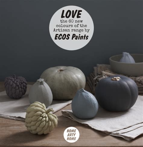 Ecos Organic Paints new range of Artisan colours -Home Arty Home