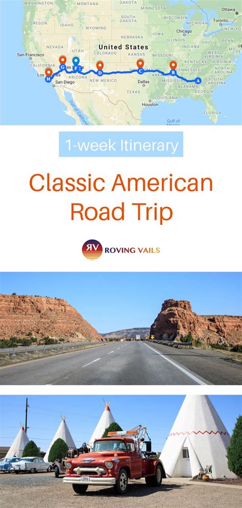 [1 week Itinerary] Epic Interstate I-40 Cross Country Road Trip ...