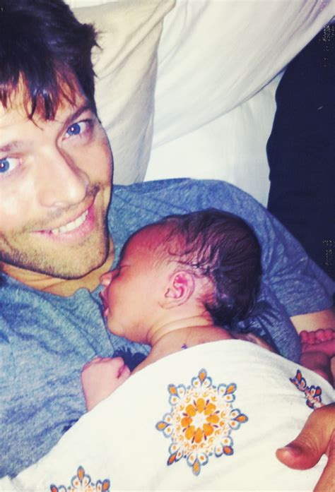 Misha [&his baby!] - Misha Collins Photo (16036907) - Fanpop