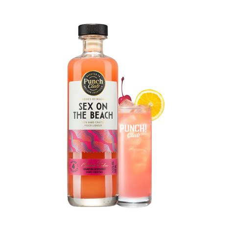 Sex on the Beach Cocktail 500 ML - Punch Club