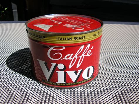 Caffe Vivo | Vintage coffee, Coffee packaging, Coffee tin