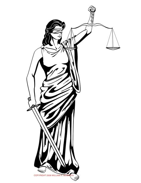 Lady Justice Drawing at GetDrawings | Free download