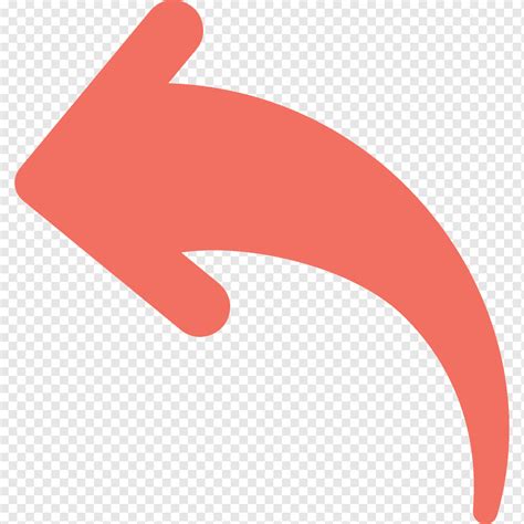красная стрелка вверх влево, png | PNGWing
