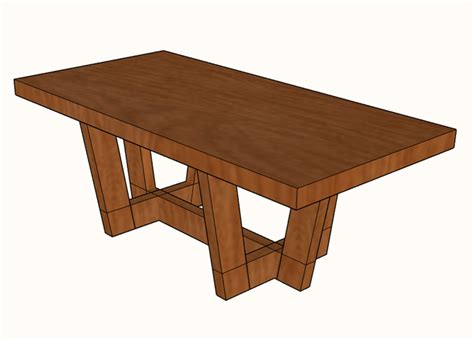 DIY Modern Coffee Table plans » Famous Artisan