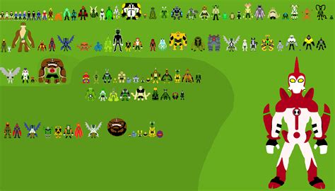 Ben 10 Ov Pixel Art by ultraben10man on DeviantArt