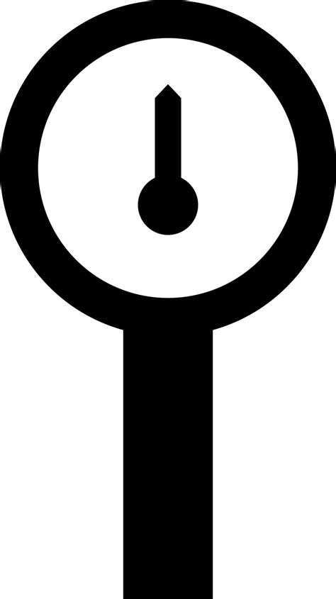 Pressure gauge sign or symbol. 24279051 Vector Art at Vecteezy