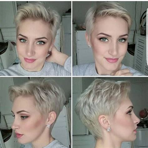 Pixie 360 by @happydelphy | Short hair styles pixie, Short blonde pixie ...