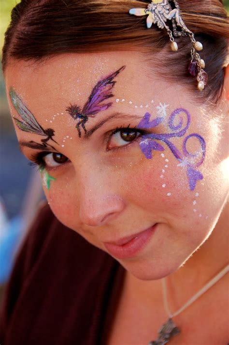 Fairy Face Painting | Face painting, Fairy face paint, Girl face painting