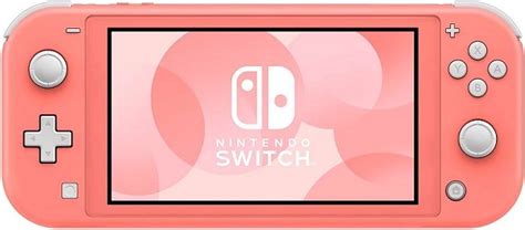 Игровая приставка Nintendo Switch Lite 32 ГБ розовая JP купить по ...