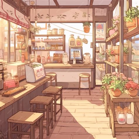 Premium AI Image | Calm cafe atmosphere