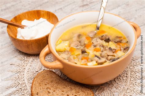 Рецепт грибной похлебки | Голосова.net
