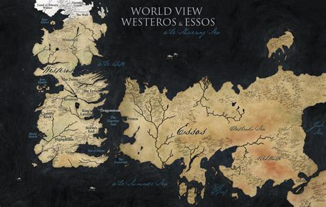 Image - Westeros and essos map.jpg - Wiki Game of Thrones (Le Trône de fer)