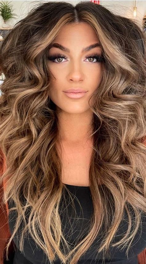 brunette brown hair colours hairstyles blonde full frame