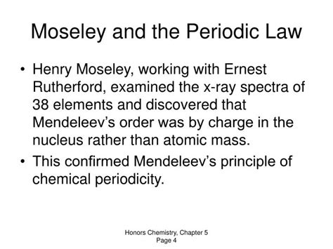 PPT - Chapter 5 – Periodic Law PowerPoint Presentation - ID:5165670