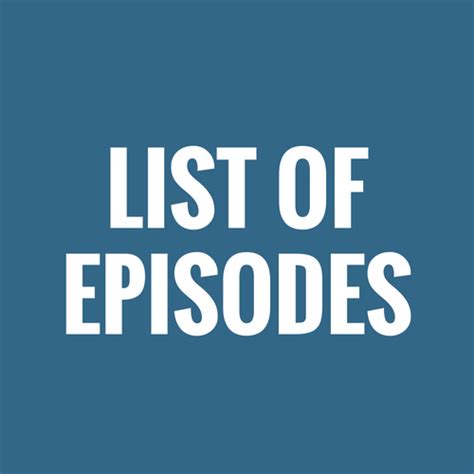 Episode Lists Archives - Disappeared