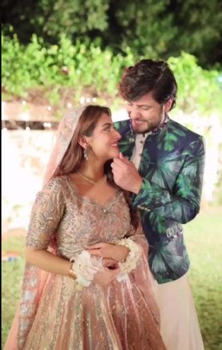 hiba bukhari   hubby arez ahmed latest shoot