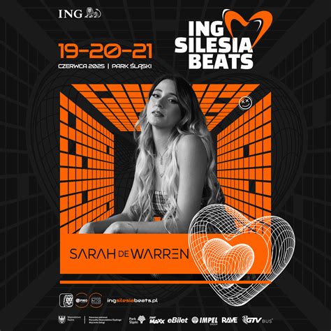 SARAH DE WARREN joins the ING SILESIA BEATS 2025 lineup • ING Silesia