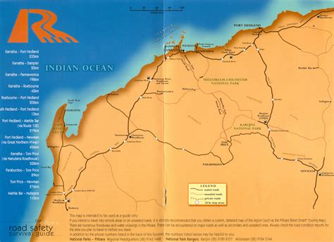 Australia Map Karratha