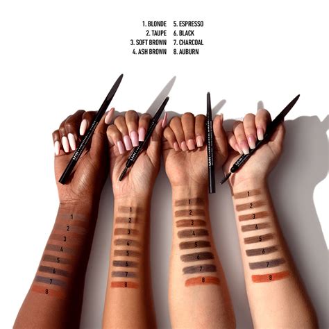 Nyx Brow Pen Swatches - www.inf-inet.com