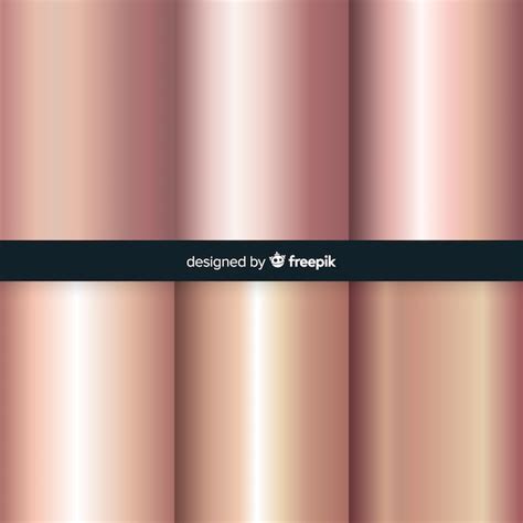 Rose gold gradient background Vector | Free Download